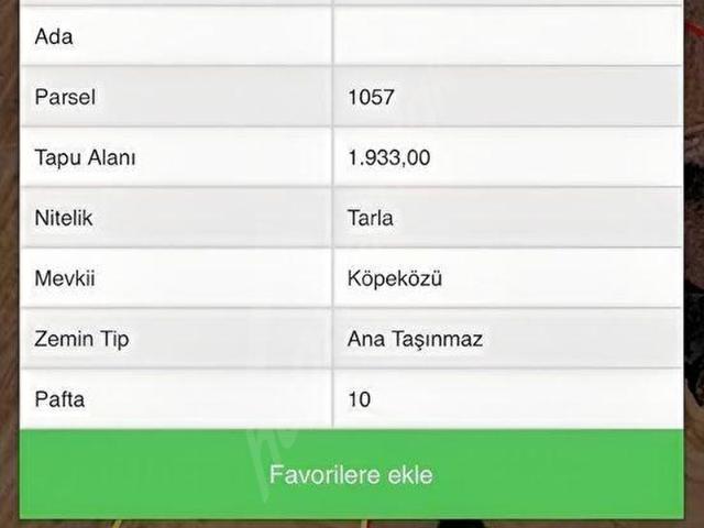 İnönü, Eskişehir içerisinde satılık Arsa