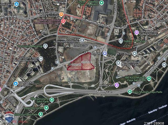 Zeytinburnu, İstanbul içerisinde satılık Arsa