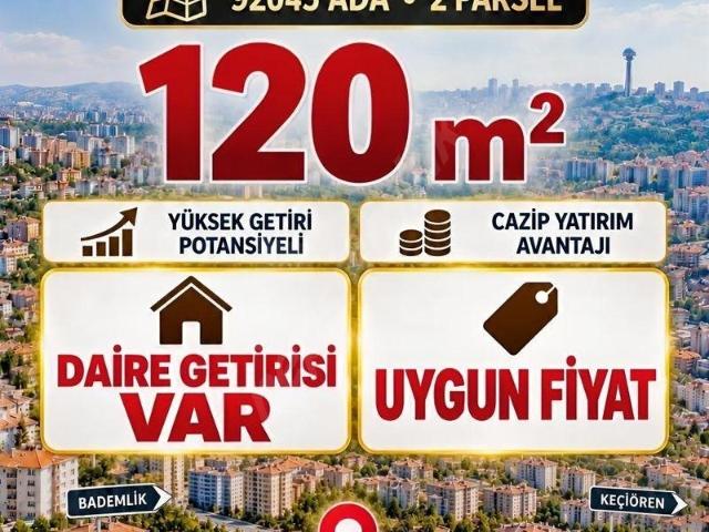 Keçiören, Ankara içerisinde satılık Arsa