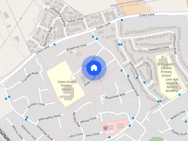 House for rent in Leyfields, Kettlebrook