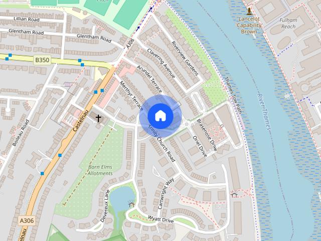 Apartment for rent in London Borough of Richmond upon Thames, Greater London