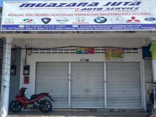 Shop for sale in Temerloh, Pahang