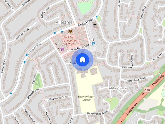 Apartment for rent in Abbey Park, Allestree