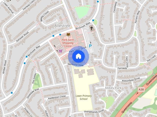Apartment for rent in Abbey Park, Derby
