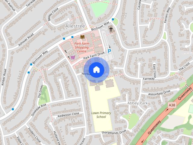 Apartment for rent in Abbey Park, Allestree