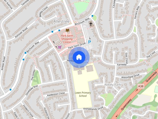 Apartment for rent in Abbey Park, Allestree