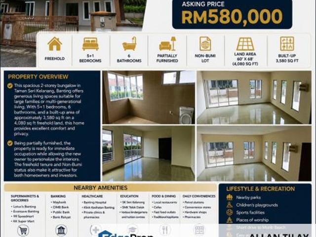 House for sale in Kelanang, Selangor