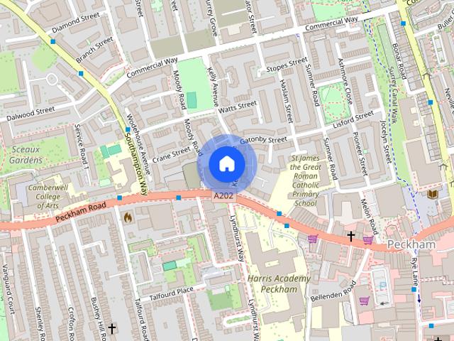 Apartment for rent in Peckham, Greater London