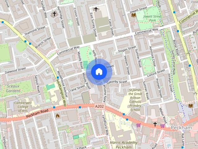Apartment for rent in London Borough of Southwark, Greater London