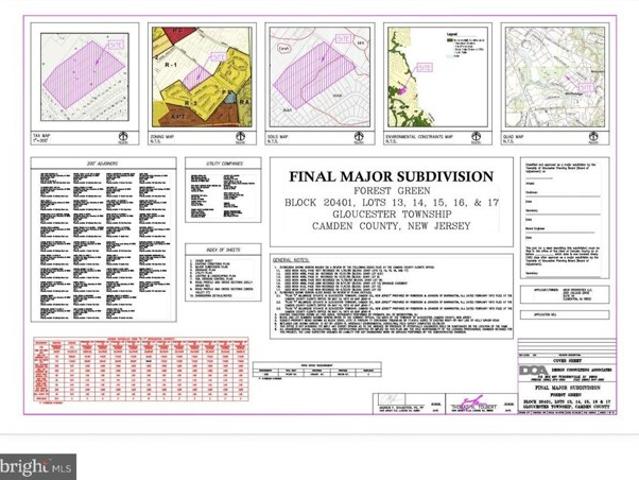 Land for sale in Village of Glen Oaks, Gloucester Township