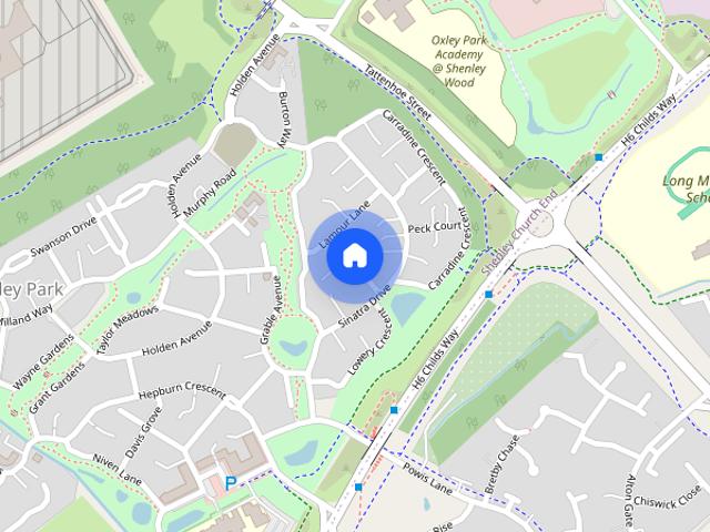 House for rent in Oxley Park, Shenley Church End