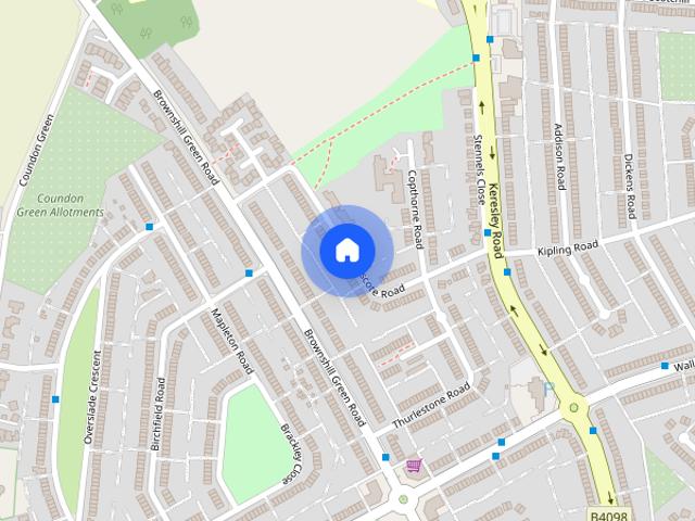 House for rent in Coundon, West Midlands