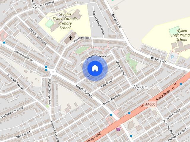 House for rent in Wyken, West Midlands