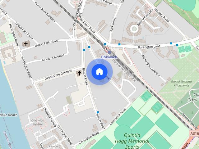 Apartment for rent in London Borough of Hounslow, Strand