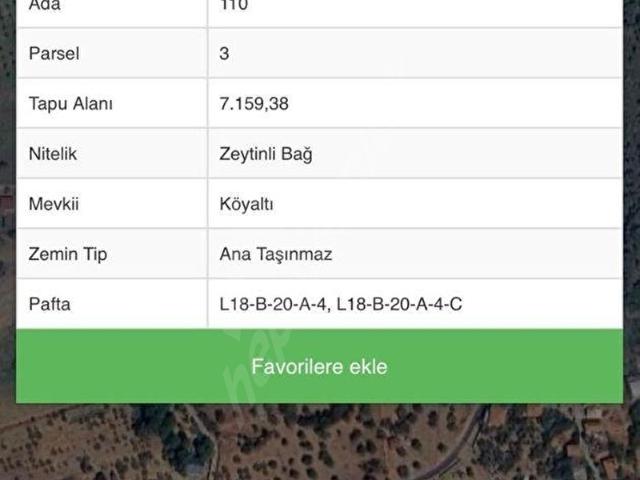 Kemalpaşa, İzmir içerisinde satılık mülk