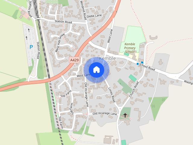 House for rent in Kemble, Cotswold