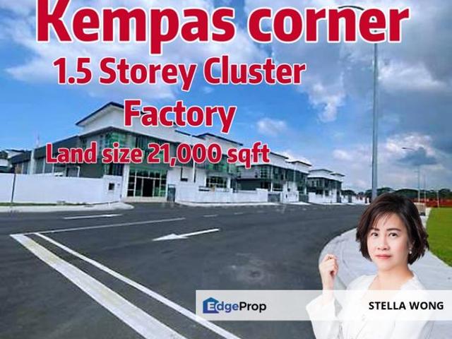 Warehouse for sale in Kediaman Kakitangan Daerah JKR Johor Bahru, Iskandar Puteri