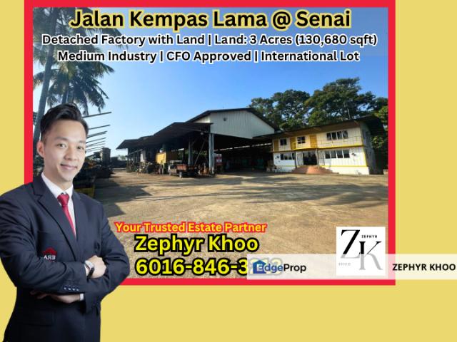 Warehouse for sale in Taman Sri Bahagia, Johor Bahru