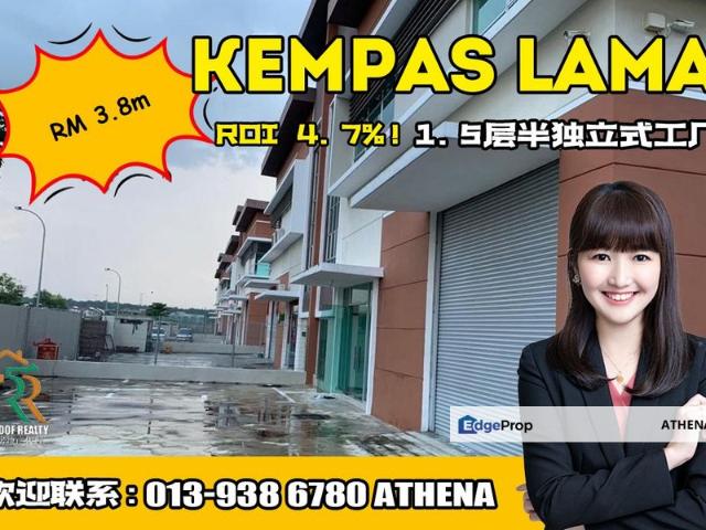 Warehouse for sale in Johore Bahru, Johor