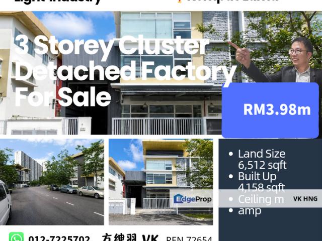 Warehouse for sale in Johore Bahru, Johor
