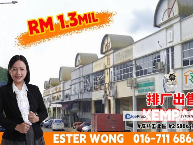 Warehouse for sale in Johore Bahru, Johor