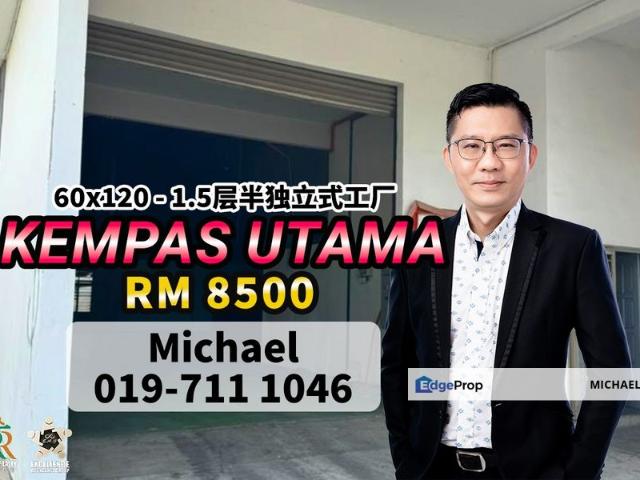 Warehouse for rent in Johore Bahru, Johor