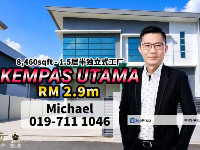 Warehouse for sale in Johore Bahru, Johor