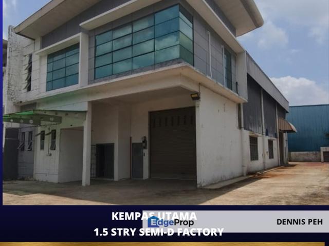 Warehouse for rent in Tebrau, Johor