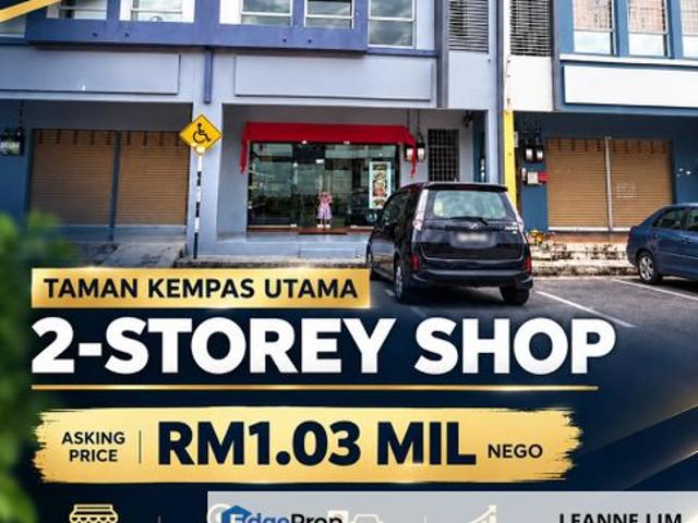Shop for sale in Tebrau, Johor
