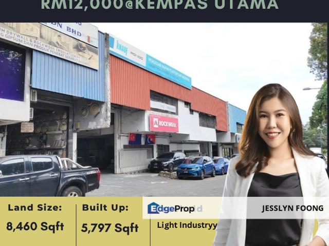 Warehouse for rent in Johore Bahru, Johor
