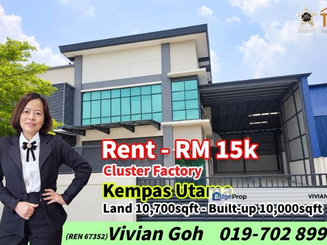 Warehouse for rent in Johore Bahru, Johor
