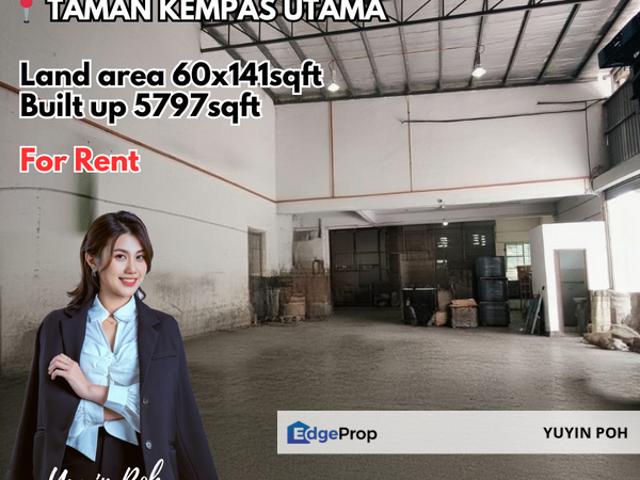 Warehouse for rent in Johor