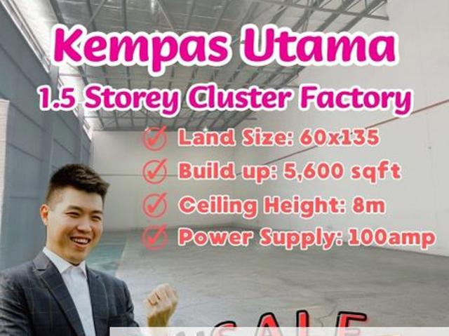 Warehouse for sale in Johor