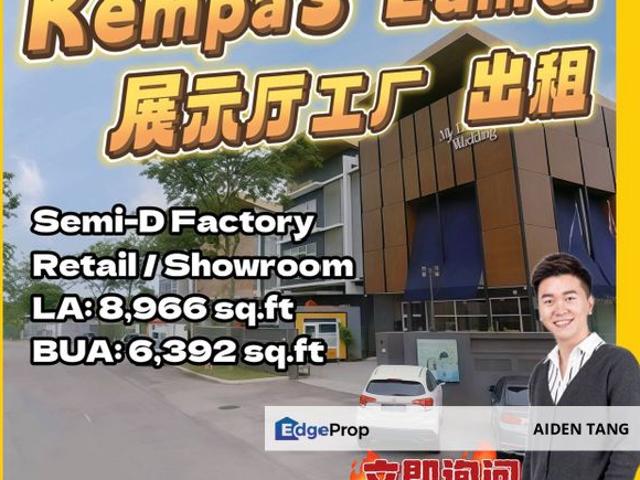 Warehouse for rent in Johor