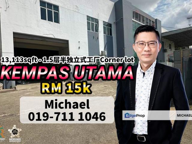 Warehouse for rent in Johor