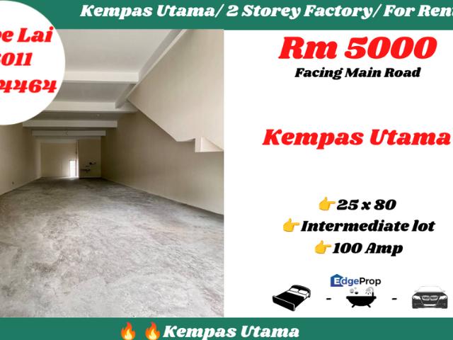 Warehouse for rent in Johor