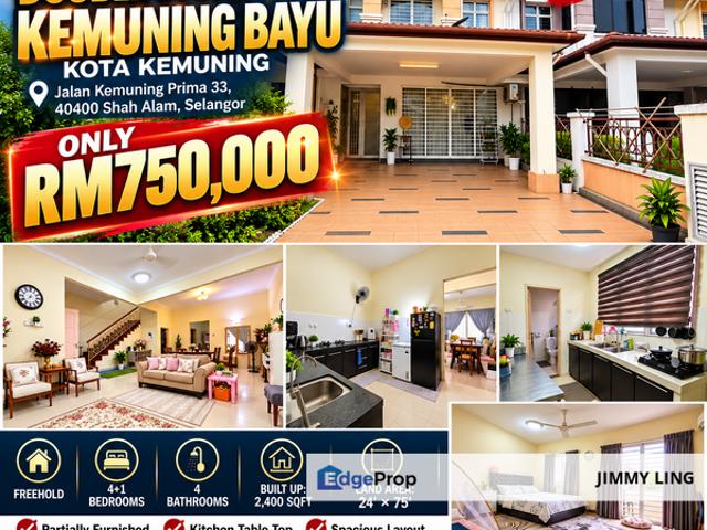 House for sale in Kemuning Utama, Shah Alam
