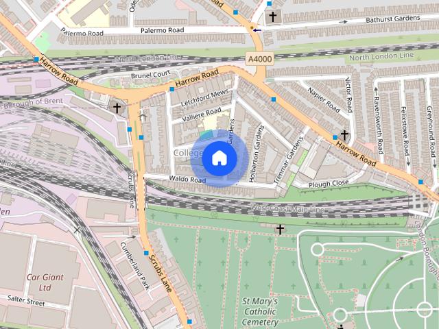 Apartment for rent in College Park, Greater London