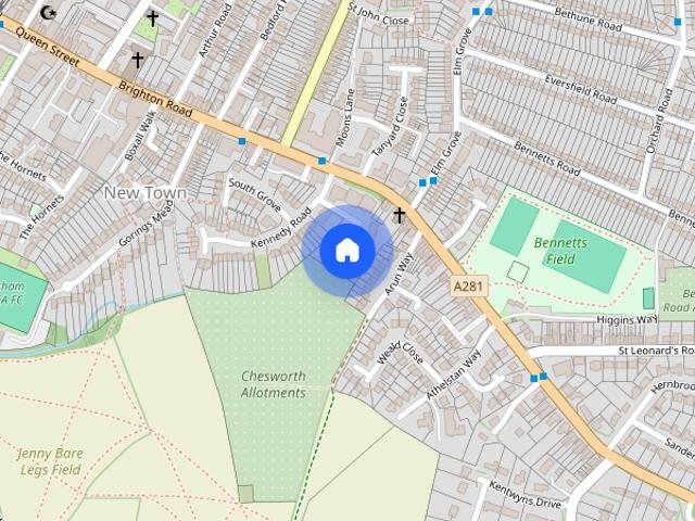 Apartment for rent in New Town, Horsham