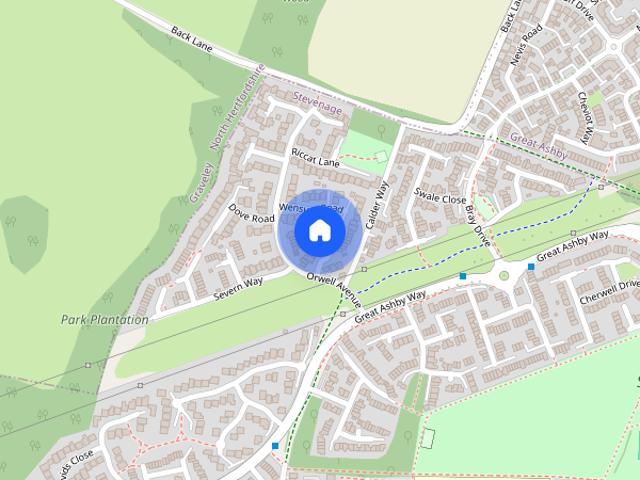 House for rent in St Nicholas, Stevenage