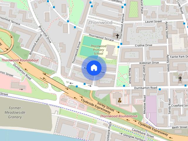 Apartment for rent in Broomhill, Scotland