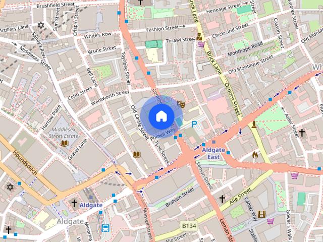 Apartment for rent in Spitalfields, Whitechapel