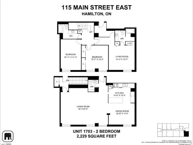 Apartment for rent in Corktown, Hamilton