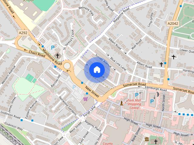 House for rent in Ashford, Repton Park South