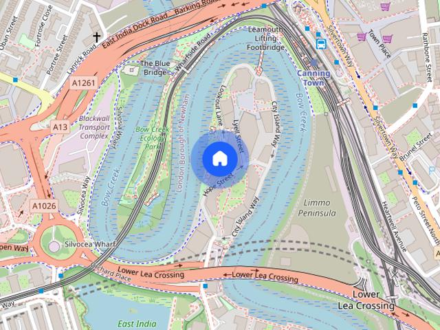 Apartment for rent in London City Island, Blackwall