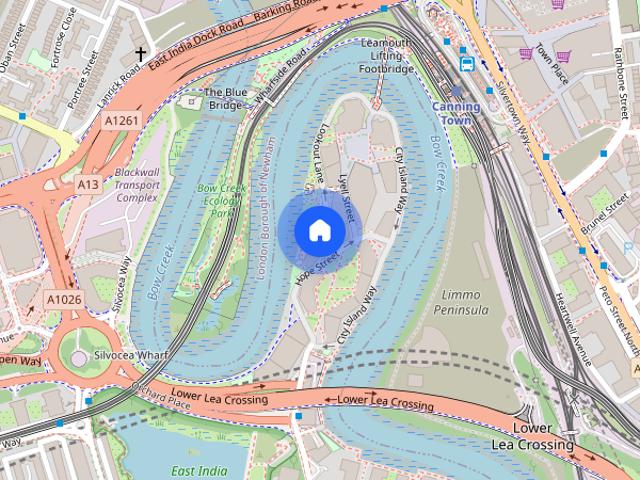 Apartment for rent in London City Island, Blackwall