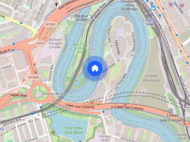 Apartment for rent in London City Island, Blackwall