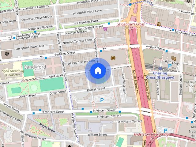 Apartment for rent in Sandyford, Glasgow