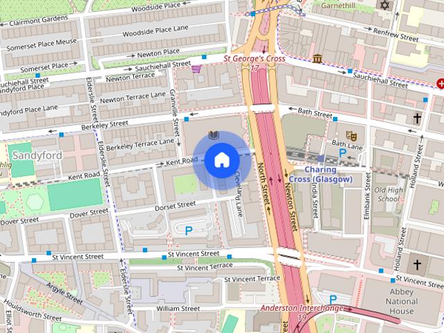 Apartment for rent in Sandyford, Glasgow