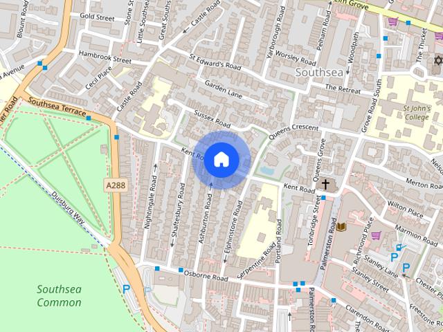 Apartment for rent in Southsea, City Of Portsmouth